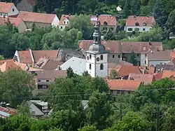 village center and church