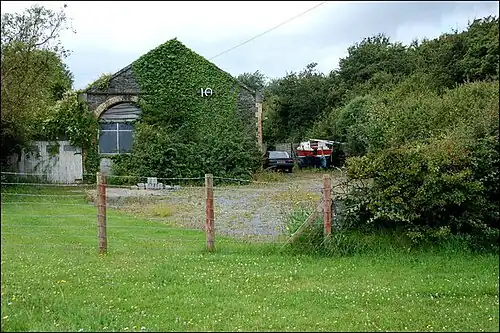 Old railway station at Killough (2007)