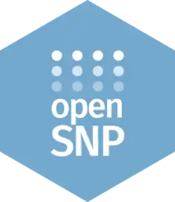 The logo of the openSNP project