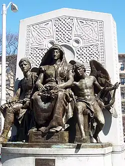 John Boyle O'Reilly Memorial (1897), Boston, Massachusetts