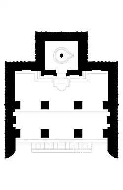 Orukal Mandapa (610-640 CE) is a Pallava-era rock-cut cave temple about 50 steps below Vedagiriswarar temple, east side of the hill.