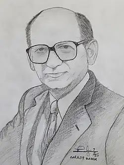 Königsberger - A pencil sketch by Sarbjit Bahga