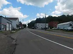 County Route 12 in the hamlet of Otto