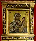 Icon of Our Lady of the Holy Rosary, crowned by the Vatican Chapter in 1640 as authorized by Pope Urban VIII