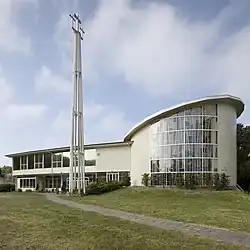 American Protestant Church, originally exhibited at the Brussels World's Fair of 1958, deconstructed in 1962 and reconstructed in The Hague