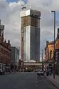 West Tower Deansgate, April 2018