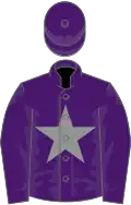 Purple, grey star