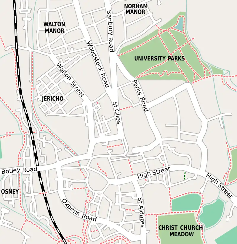 Radcliffe Observatory is located in Oxford city centre