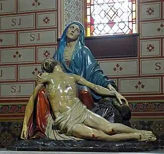 Chapel of the Virgin, with a Pieta