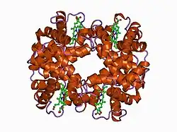 1a3o: ARTIFICIAL MUTANT (ALPHA Y42H) OF DEOXY HEMOGLOBIN