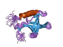 1xke: Solution structure of the second Ran-binding domain from human RanBP2