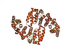 1xqr: Crystal structure of the HspBP1 core domain