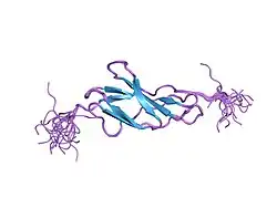2crz: Solution structure of the fifth FNIII domain of human fibronectin type III domain containing protein 3a