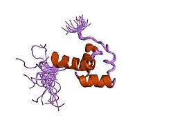 2di0: Solution Structure of the CUE Domain in the Human Activating Signal Cointegrator 1 Complex Subunit 2 (ASCC2)