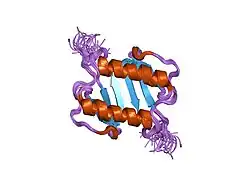 2il8: THREE-DIMENSIONAL STRUCTURE OF INTERLEUKIN 8 IN SOLUTION