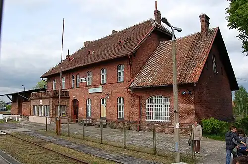 Lipusz Train Station