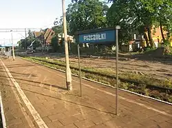 The station before modernisation