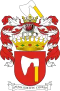 Arms of the Counts Grabowski, 1816