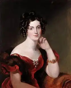 Lady Elizabeth Harcourt, eldest daughter of 2nd Earl of Lucan and wife of George Harcourt