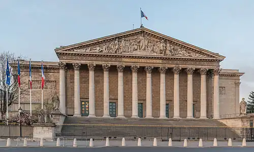 Portico of the Palais Bourbon, Paris, by Bernard Poyet, 1806-1808[78]