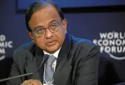 Former Union Minister of Finance, P. Chidambaram