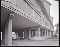 The neighborhood of Piccapietra in Genova projected by the architects Franco Albini and Franca Helg portrayed by the Italian photographer Paolo Monti