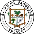 Official seal of Paombong