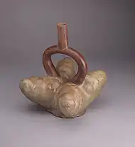 Potato ceramic from the Moche culture