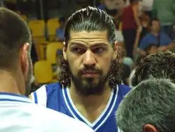 Papadopoulos playing for Greece