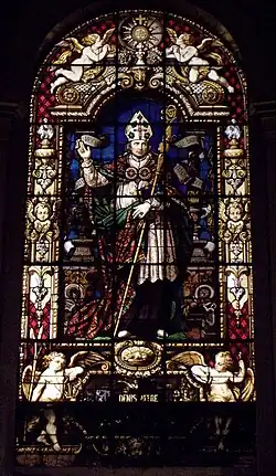 "Window of Denys Affre" Bishop martyred in 1848 Revolution