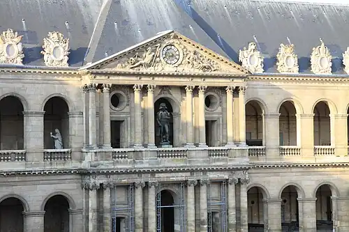 Entrance to the Army Museum on the Courtyard of Honour
