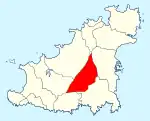 Location of St. Andrew in Guernsey