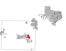 Location of Willow Park, Texas