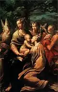 Madonna di Santa Margherita, c. 1520-1530 by Parmigianino.