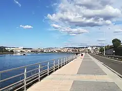 Seafront Promenade with the city in the background