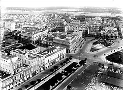 Aerial view. circa 1929