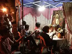 Pabasa during the Pasyon