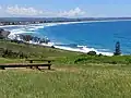 Lennox Head from Pat Morton Lookout