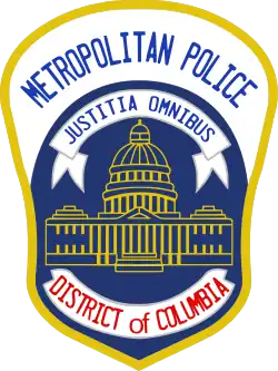 Patch of the Metropolitan Police Department of the District of Columbia