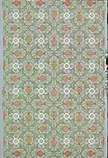 Wallpaper design by Paul Balin, circa 1850-–1873.