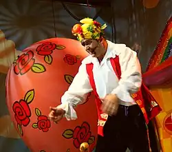 Paul Paddick as Captain Feathersword of The Wiggles, 2007