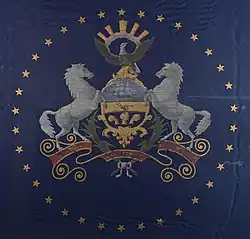 Flag of Pennsylvania, (1778 – June 13, 1907)