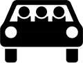 High-occupancy vehicle[note 3]