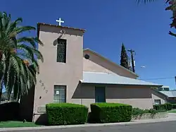 The Sunnyslope Presbyterian Church was founded in 1927 in Sunnyslope. The historic structure was built in 1949. It is located at 9317 N 2nd Street, in Sunnyslope.