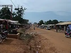 Photo of a street in Yei