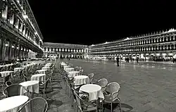 Piazza San Marco at night