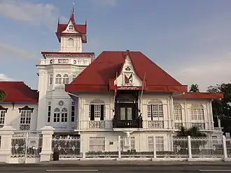 Aguinaldo Shrine where Philippine independence was declared from Spain