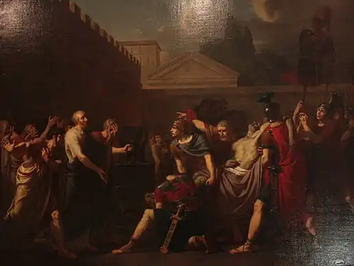 The Death of Brutus (1793), Museum of the French Revolution