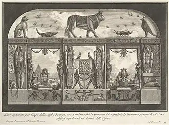 Mural decoration for the Caffè degli Inglesi, Piazza di Spagna, Rome, Metropolitan Museum of Art, New York City, by Giovanni Battista Piranesi, 1769[3]
