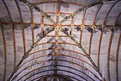 The decorated cross rafters